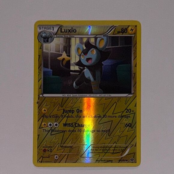 POKEMON CARD: HOLO Luxio #44/99 (Pokemon Next Destinies) - Picture 1 of 2
